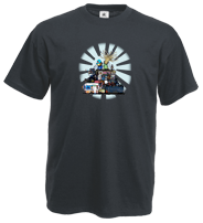 tee-shirt DJ BIDONVILLE création de nikko kko