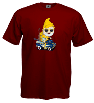 tee-shirt LE NAIN JAUNE réalisé par nikko kko