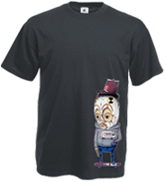 tee-shirt skratcheur téalisé par nikko kko