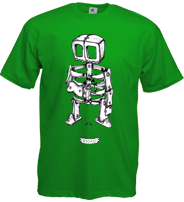 tee-shirt SQUELETTE MOBILE création de nikko kko