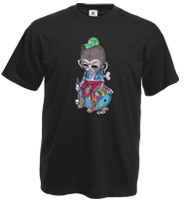 tee-shirt pacha mama réalisé par nikko kko