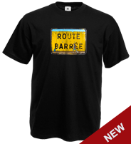 tee-shirt Route barrée création de nikko kko